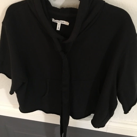 Ave les filled shortsleeved sweatshirt with hood - Picture 7 of 7